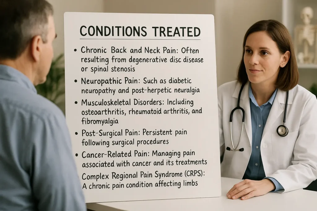 Conditions treated